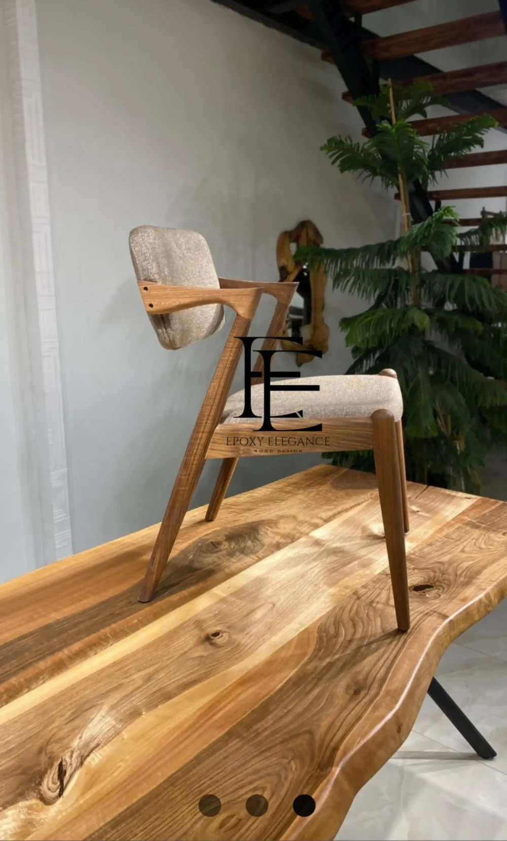 Walnut Chair - Image 6