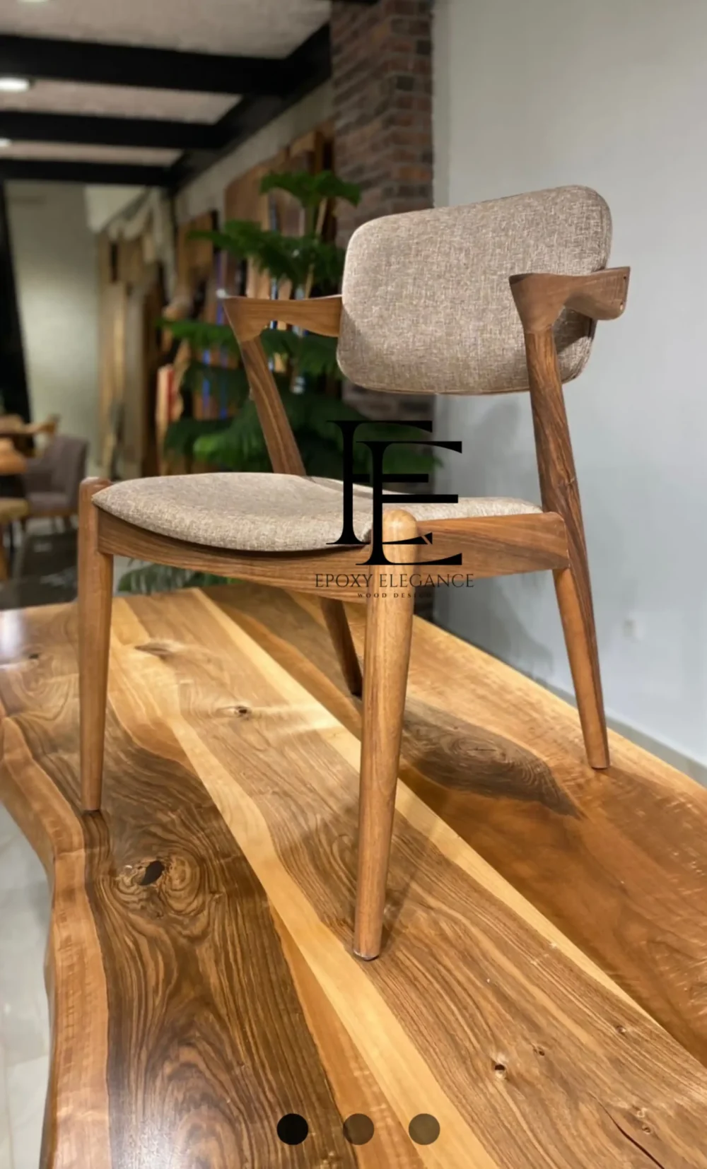 Walnut Chair - Image 7