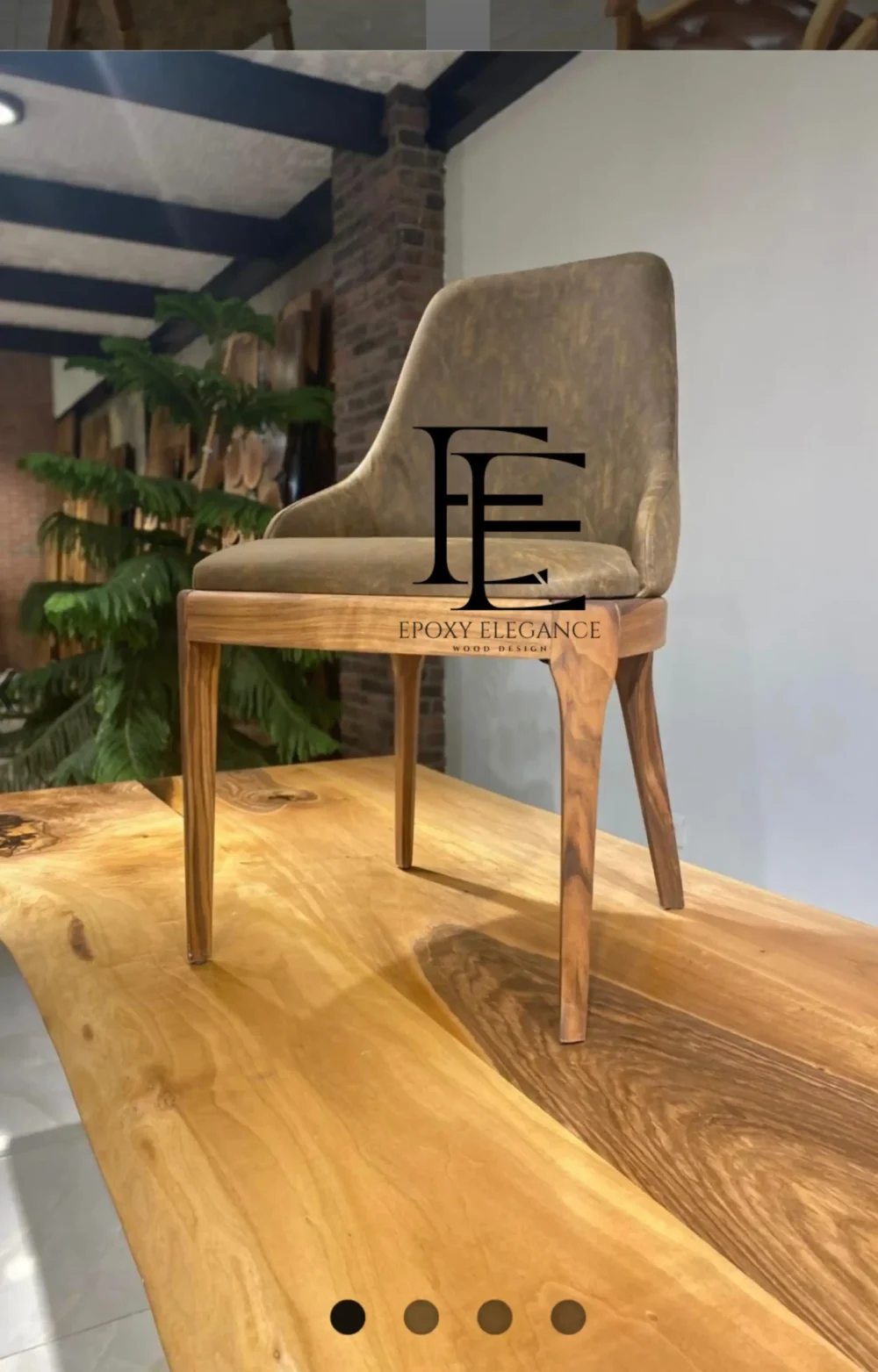 Walnut Chair - Image 8